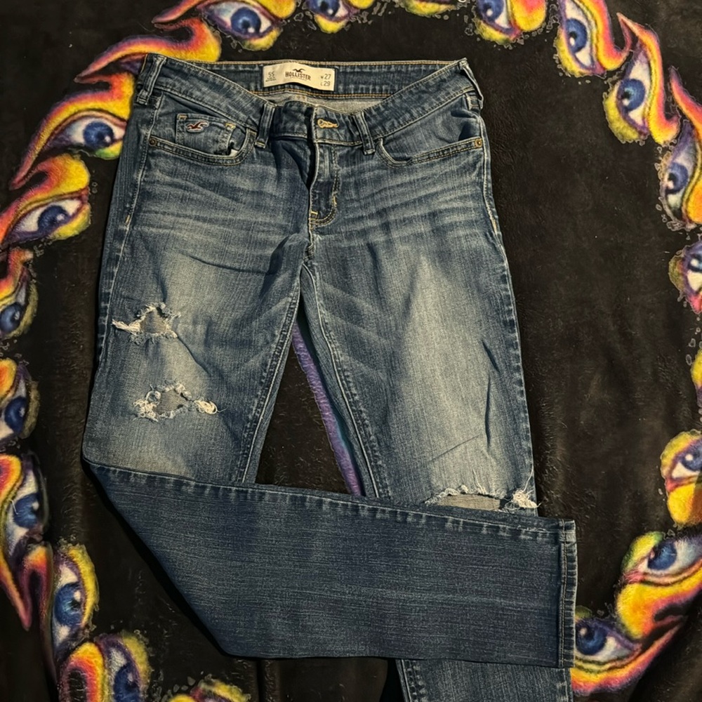 Hollister skinny stretch jeans size 27